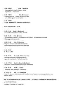 2 - Programma - Fibrillazione atriale e altre aritmie cardiache -