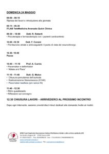 3 - Programma - Fibrillazione atriale e altre aritmie cardiache -