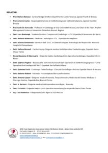 4 - Programma - Fibrillazione atriale e altre aritmie cardiache -